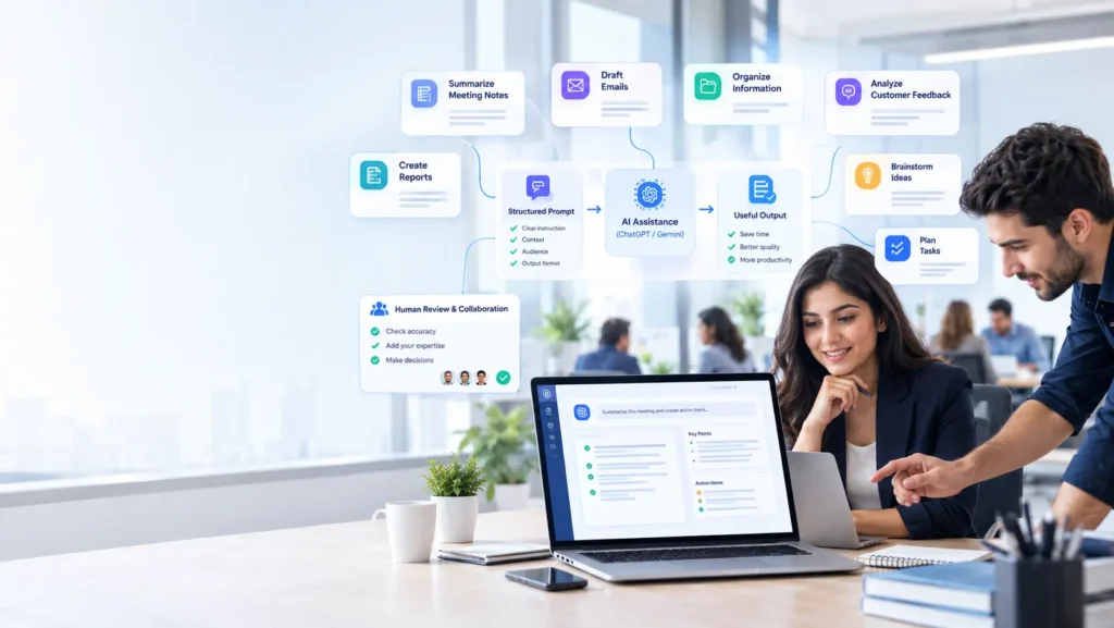 How AI Prompts Improve Employee Productivity